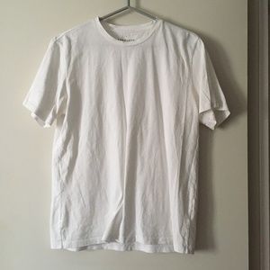 EVERLANE Uniform Mens White Crew Neck Tee M